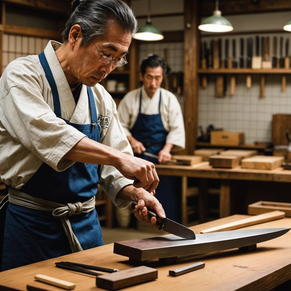 Où apprendre les techniques de fabrication de couteaux artisanaux au Japon?